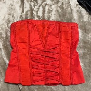 Red corset (BEBE)